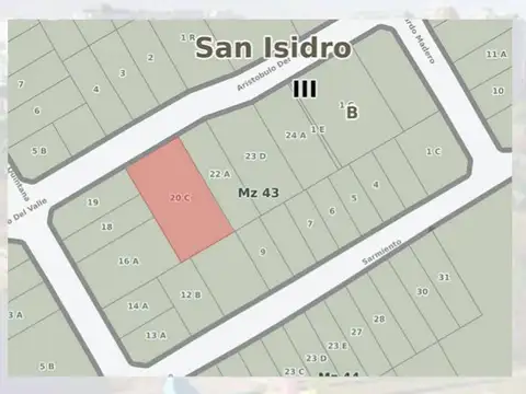 Terreno en Venta en Martinez, Partido de San Isidro
