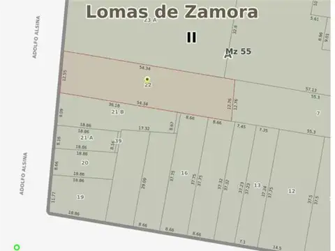 Terreno en Venta en Lomas de Zamora, Partido de Lomas de Zamora