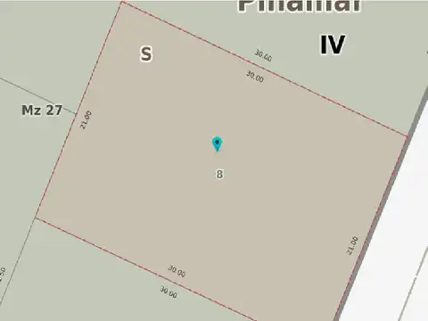 Terreno en Venta en Pinamar, Partido de Pinamar