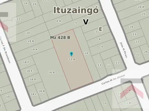 Terreno en Venta en Ituzaingó, Partido de Ituzaingó
