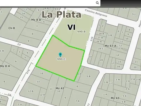 Terreno en Venta en City Bell, Partido de La Plata
