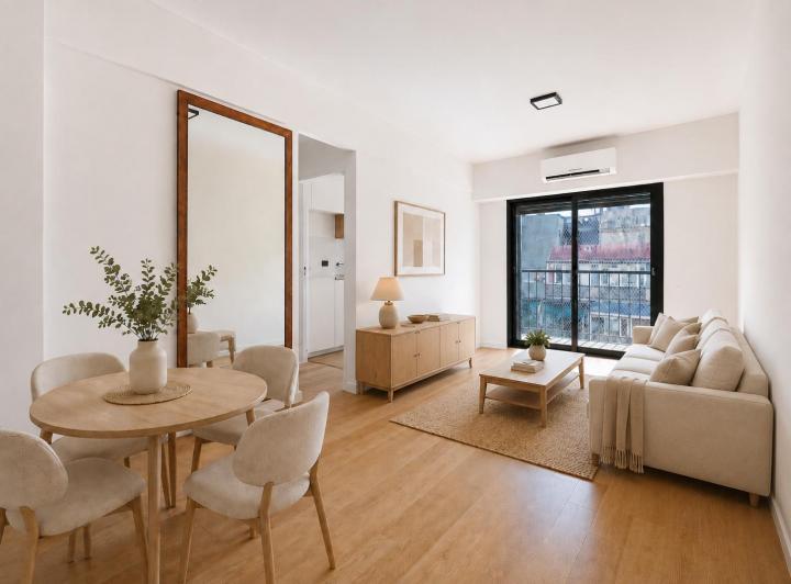 Departamento · 46m² · 3 Ambientes · 1 Cochera