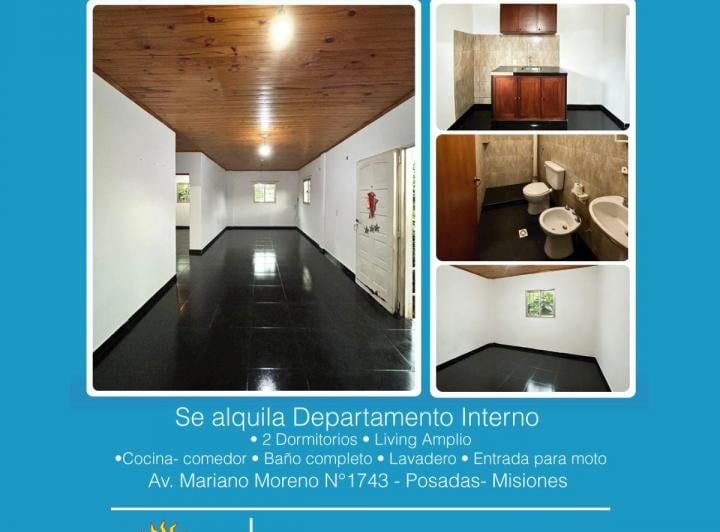 Departamento · 40m² · 3 Ambientes