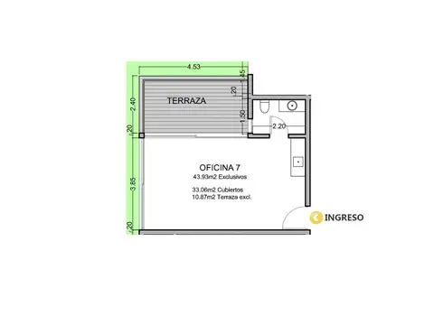 Oficina en Venta en Rosario, Santa Fe