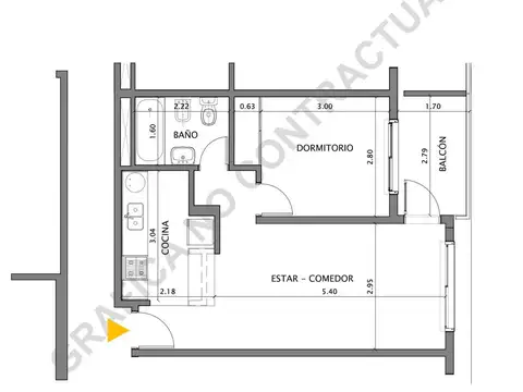 Departamento en Venta en Centro, Rosario