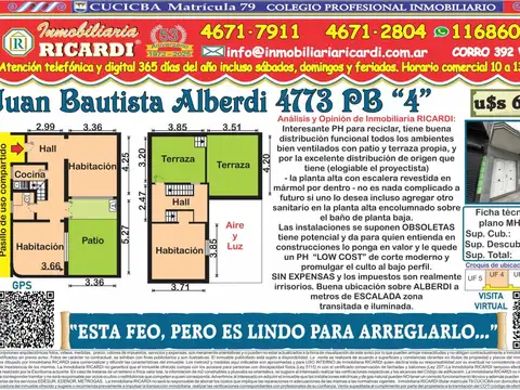 PH en Venta en Villa Luro, CABA
