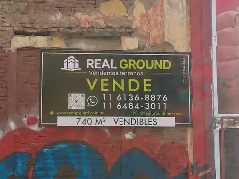 Terreno en Venta en Caballito, CABA