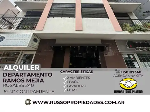 Departamento en Alquiler en Ramos Mejia, Partido de La Matanza
