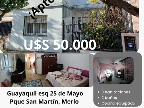 Casa en Venta en Parque San Martin, Partido de Merlo