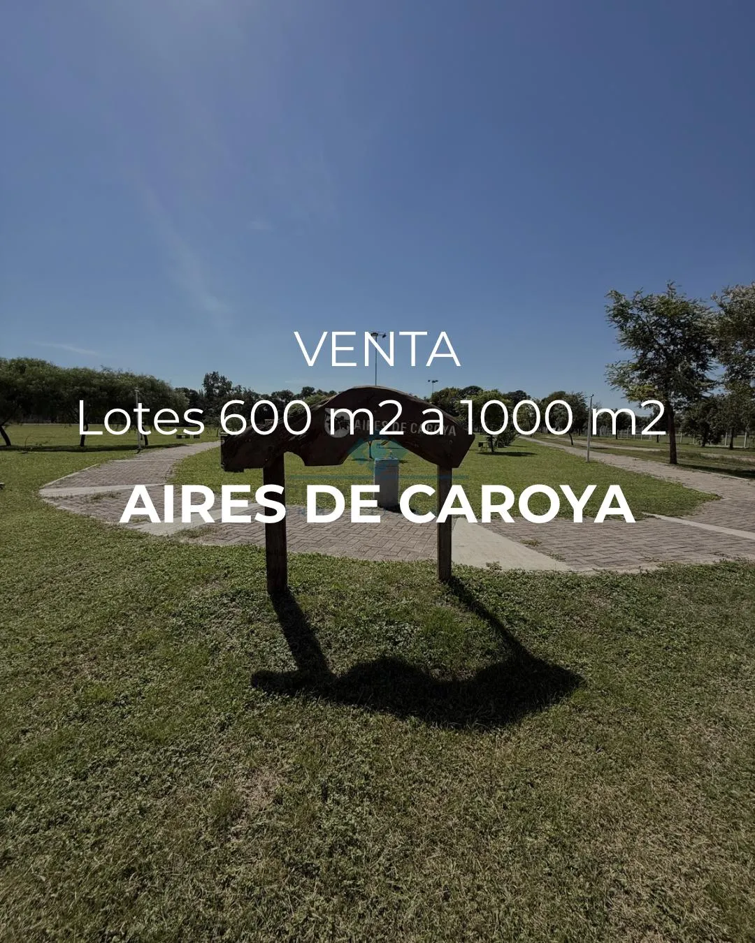 VENTA-LOTES EN AIRES DE CAROYA- DESDE 600M2.