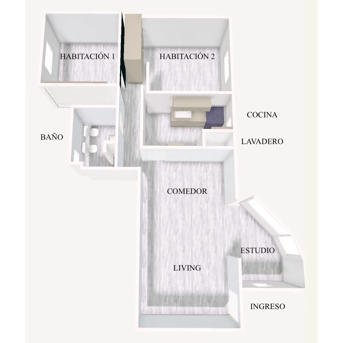 EN ALQUILER! 2 Dorm – Alta Córdoba