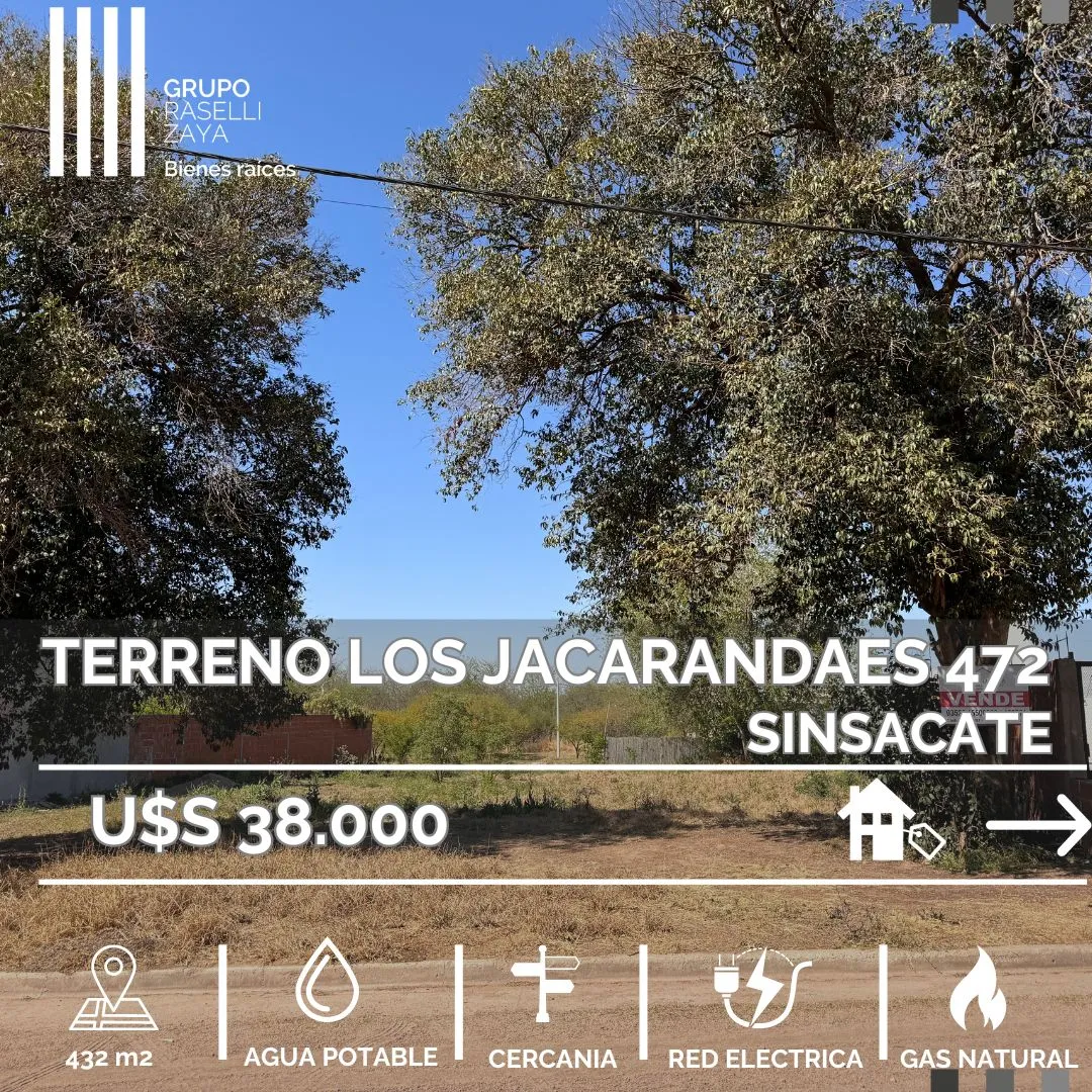 TERRENO EN VENTA - SINSACATE