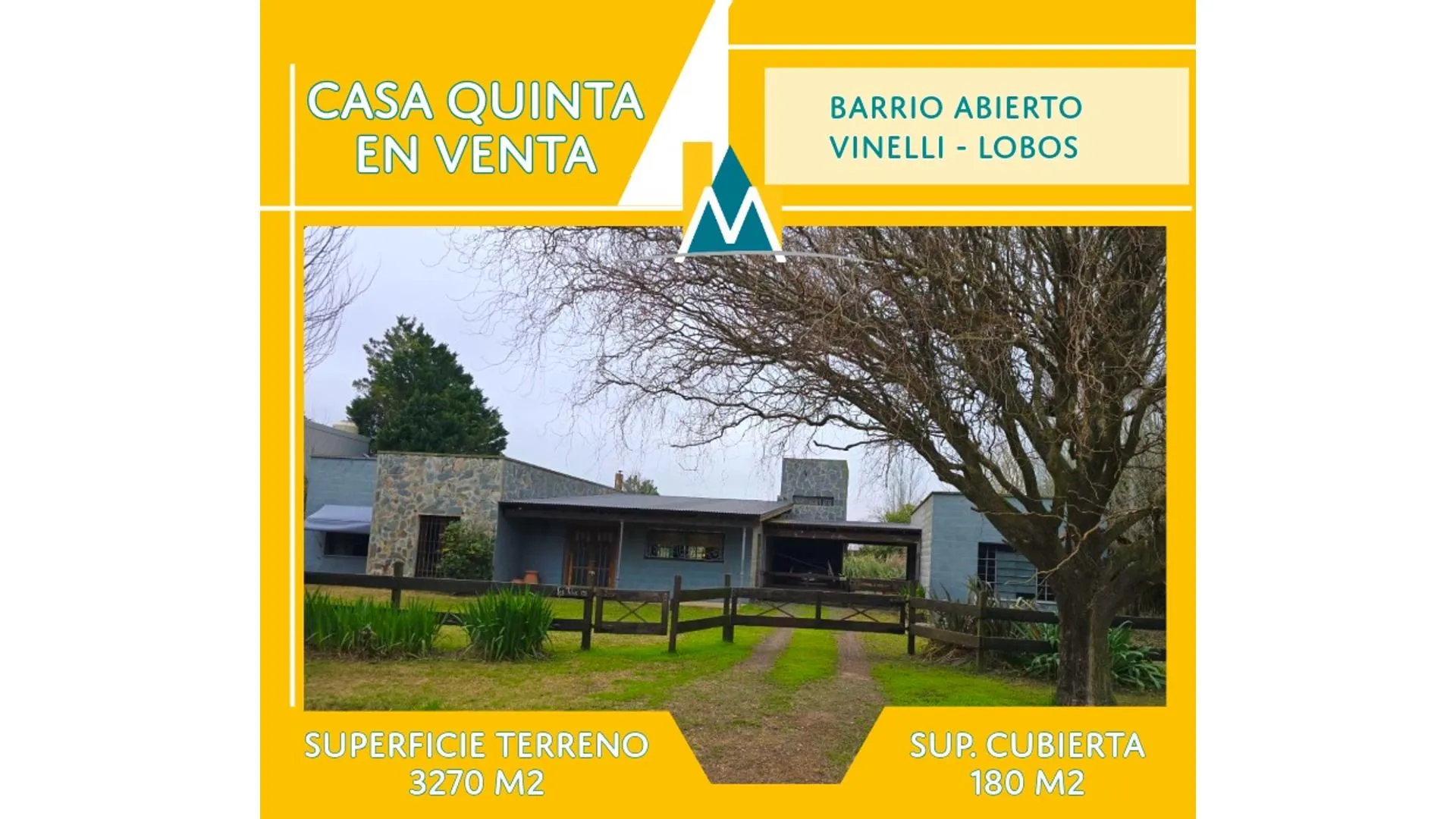 CASA  Y CABAÑAS EN VENTA - LOBOS - B° VINELLI