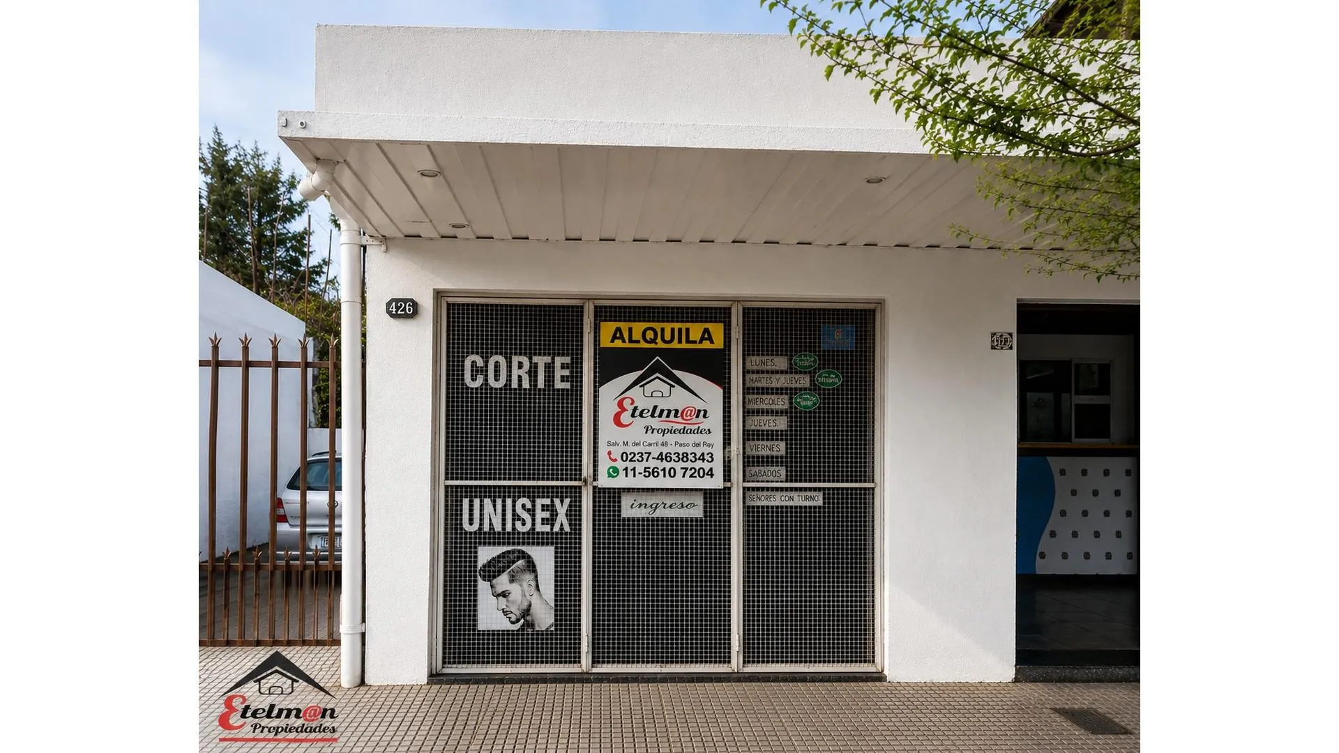 Alquiler de Local Comercial en Paso del Rey, El Indio 450