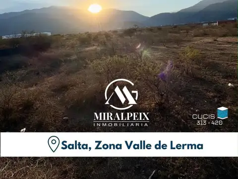 Campo en Venta en Campo Quijano, Rosario de Lerma