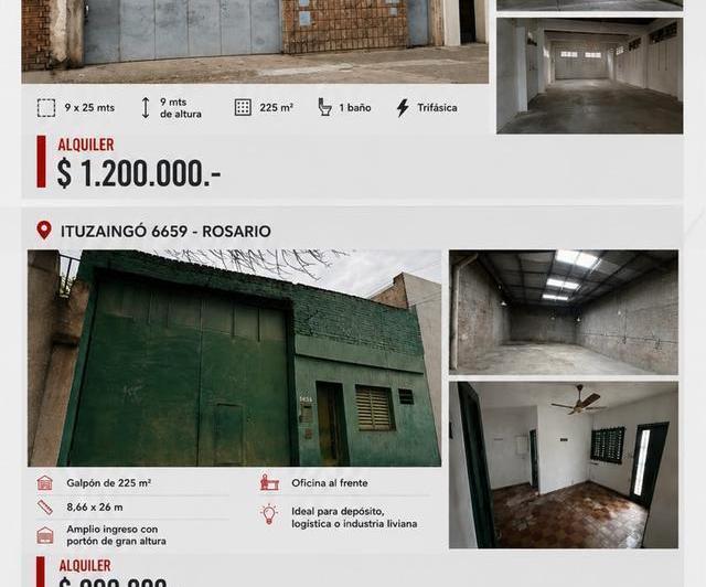 Local comercial · 225m² · 2 Ambientes
