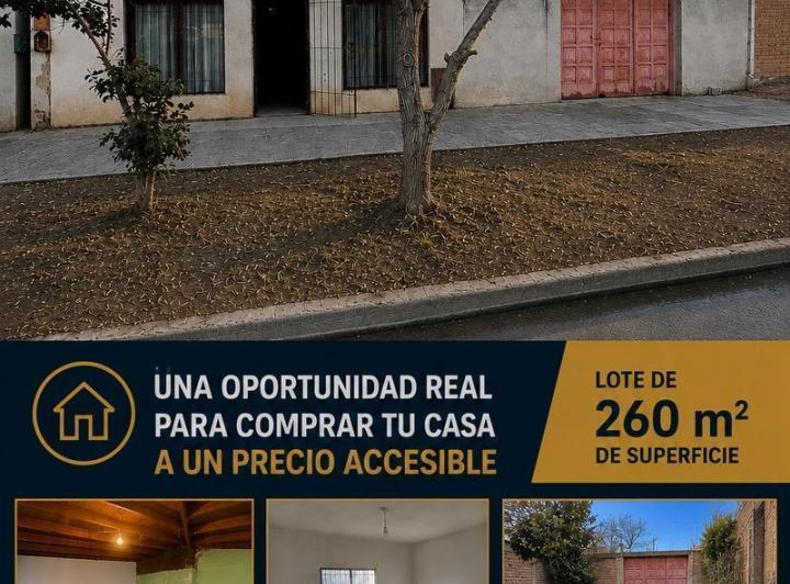 Casa · 90m² · 5 Ambientes · 1 Cochera