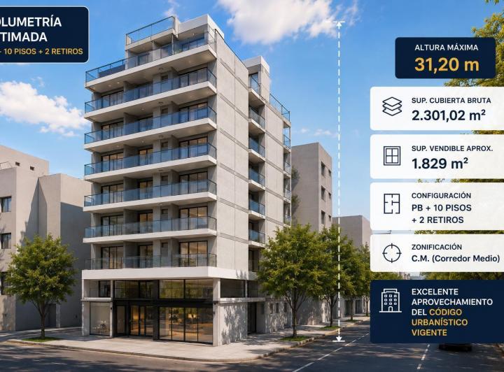 Terreno · 268m²