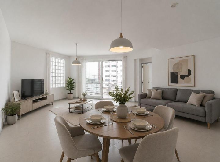 Departamento · 54m² · 2 Ambientes · 1 Cochera