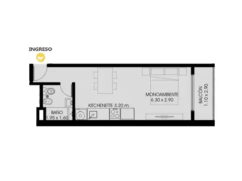 Departamento en Venta en Centro, Rosario