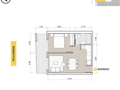 Departamento en Venta en Echesortu, Rosario