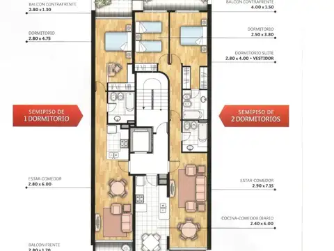 Departamento en Venta en Centro, Rosario