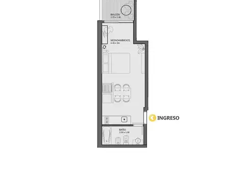 Departamento en Venta en Centro, Rosario