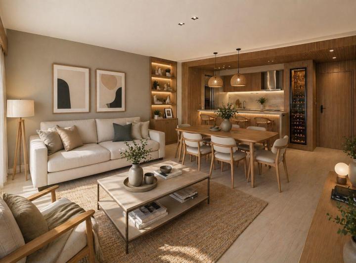 Departamento · 96m² · 4 Ambientes · 1 Cochera