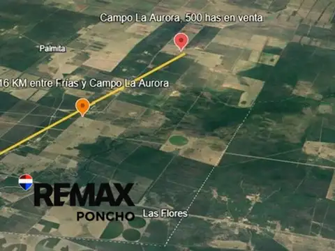 Campo en Venta en Las Palmitas, La Paz
