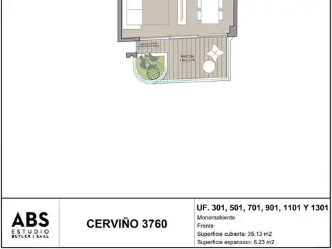 Departamento en Venta en Palermo Chico, Palermo