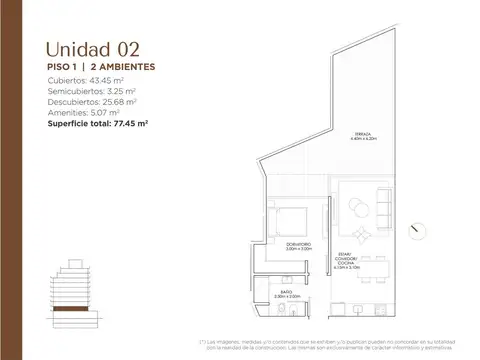 Departamento en Venta en Palermo Hollywood, Palermo