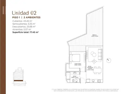 Departamento en Venta en Palermo, Capital Federal