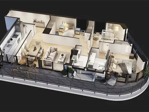 Departamento en Venta en Barracas, Capital Federal