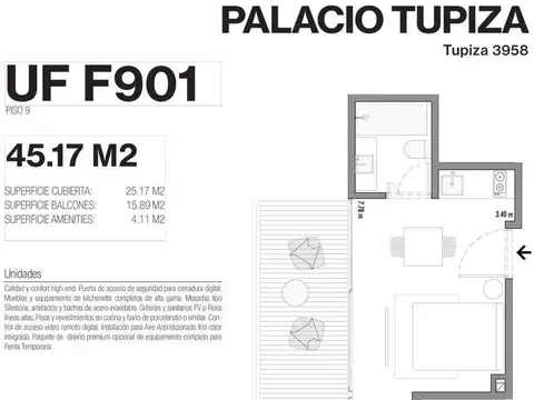 Departamento en Venta en Palermo, Capital Federal