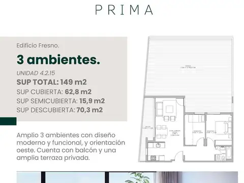 Departamento en Venta en Caballito, CABA
