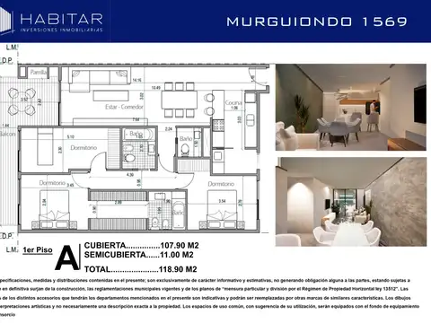 Departamento en Venta en Barrio Naón, Mataderos