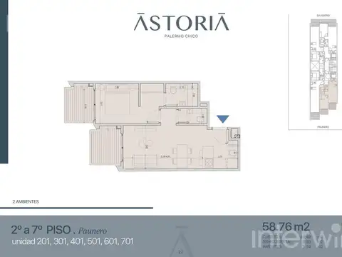 Departamento en Venta en Palermo Chico, Palermo