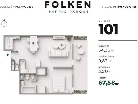 Departamento en Venta en Recoleta, Capital Federal