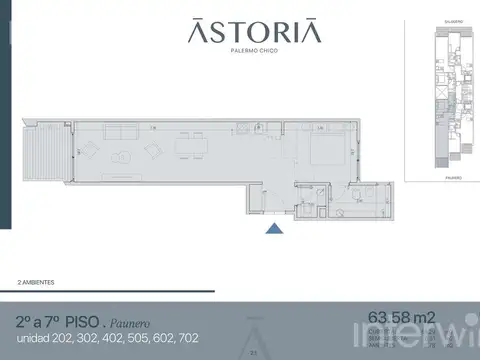 Departamento en Venta en Palermo Chico, Palermo