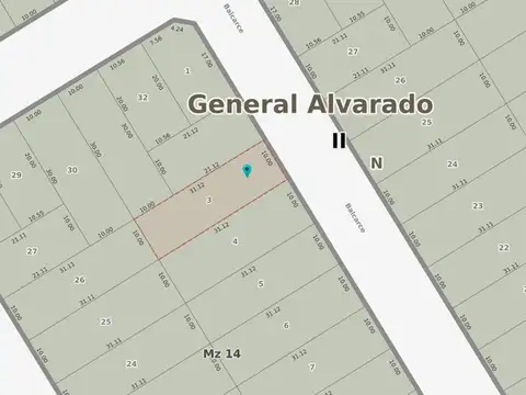 Terreno en Venta en Miramar, Partido de General Alvarado