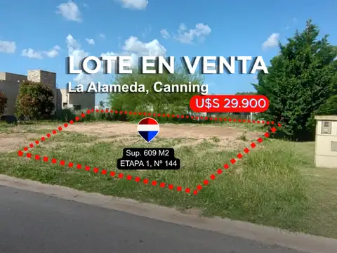 Terreno en Venta en La Alameda, Canning