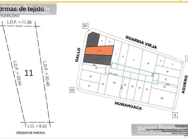 Terreno · 844m²
