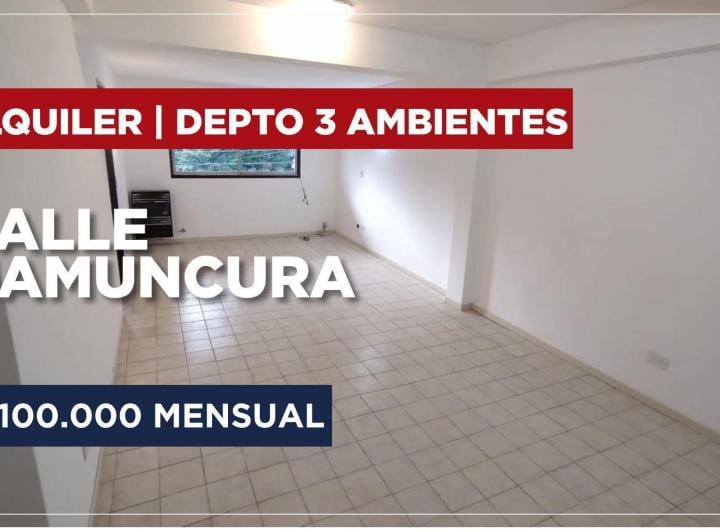 Departamento · 60m² · 3 Ambientes
