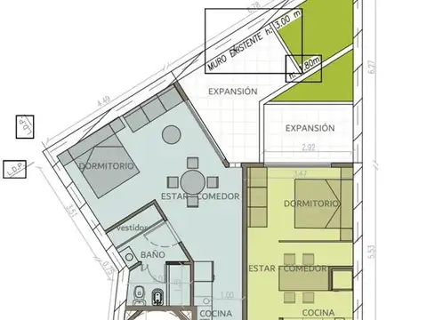 Departamento en Venta en Villa Crespo, CABA