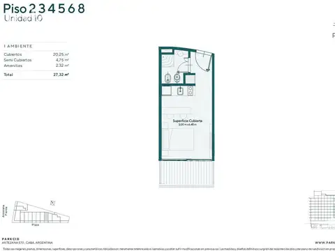 Departamento en Venta en Villa Crespo, CABA