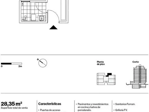 Departamento en Venta en Palermo, Capital Federal
