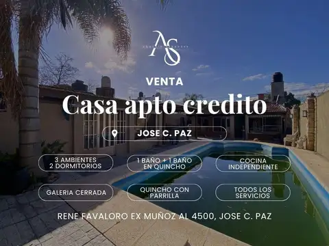 Casa en Venta en Jose Clemente Paz, Partido de José C. Paz