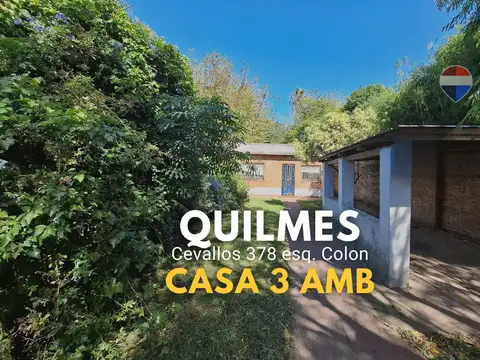 Casa en Venta en Quilmes, Partido de Quilmes