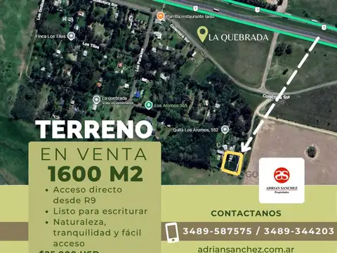 Terreno en Venta en Zarate, Partido de Zárate