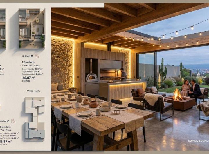 Departamento · 30m² · 1 Ambiente
